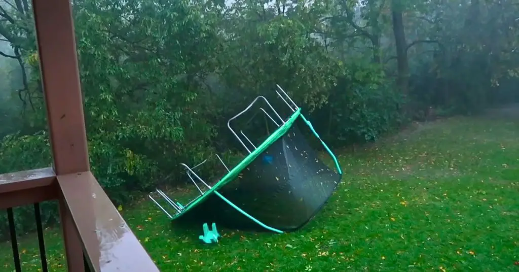 How To Keep A Trampoline From Blowing Away? Easy Way [2023]