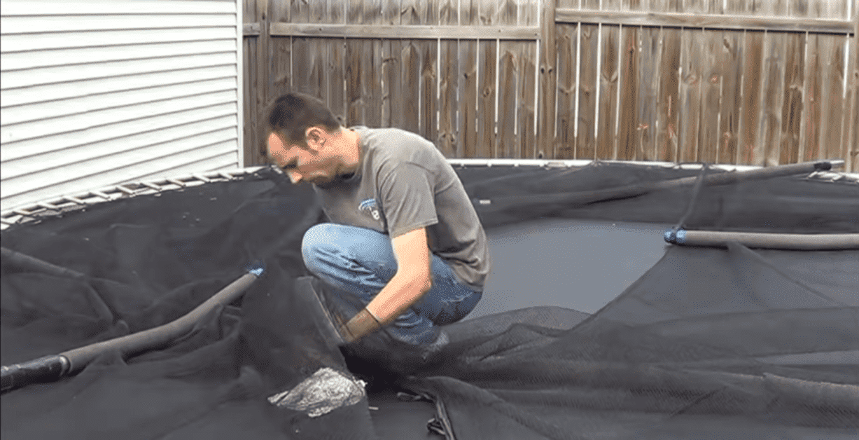 How To Disassemble A Trampoline