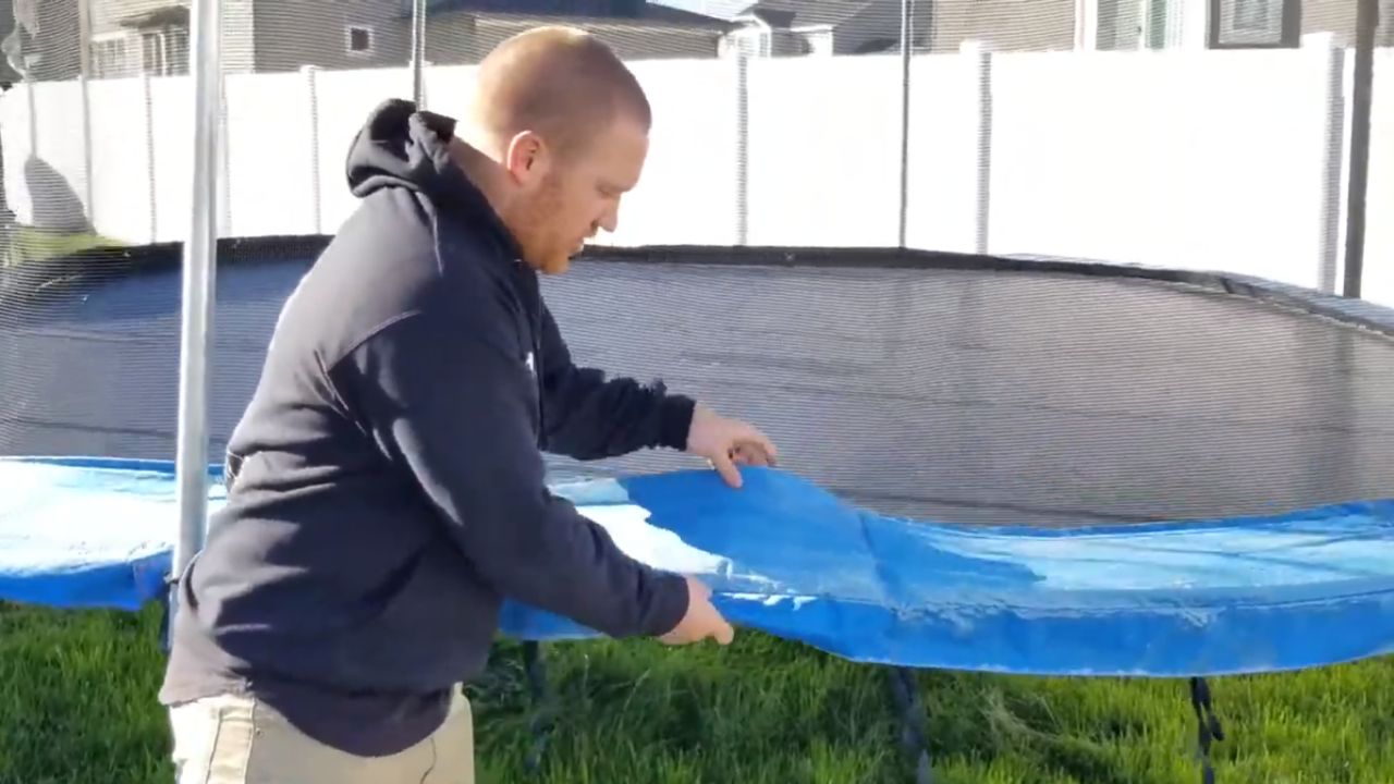 winterize a trampoline