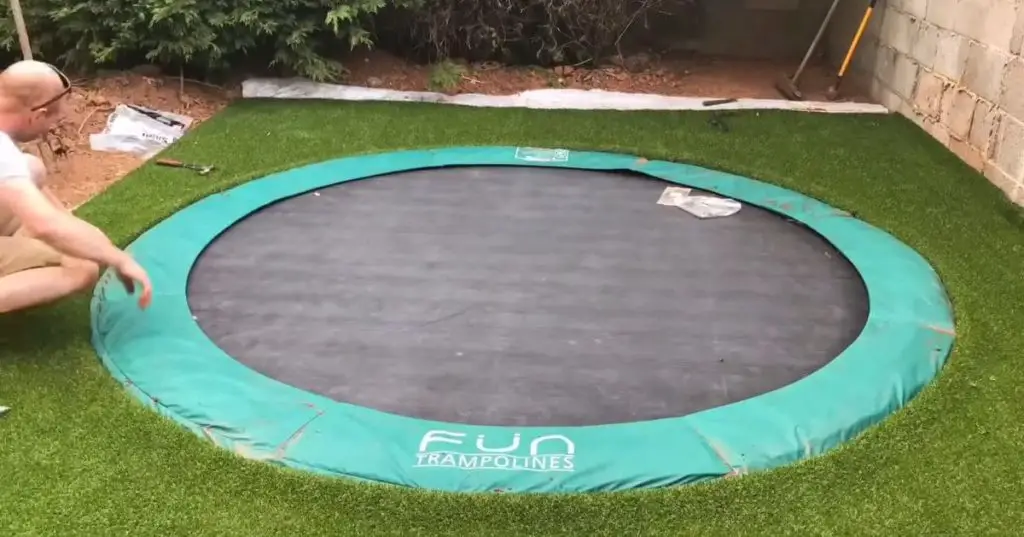 How to Anchor a Trampoline on Artificial Grass Guide [2023]