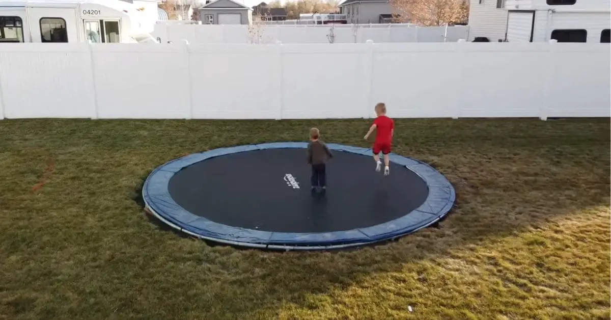 How to install in ground trampoline
