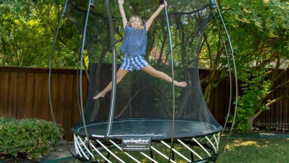 How many springs are on a 12-foot trampoline