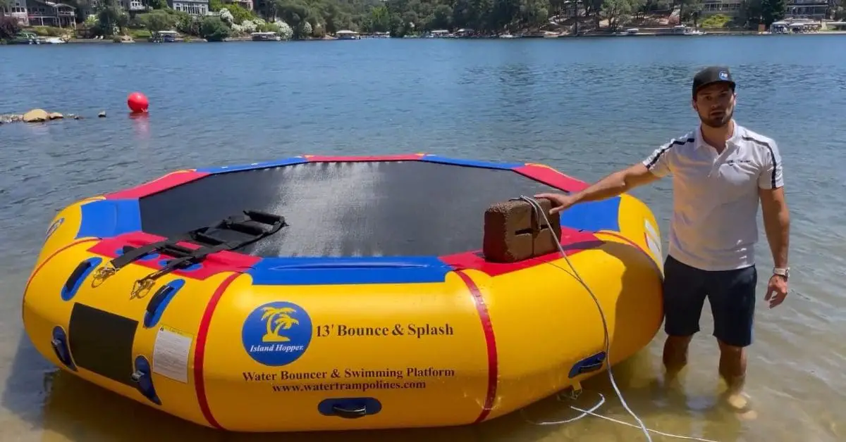 How To Anchor A Water Trampoline