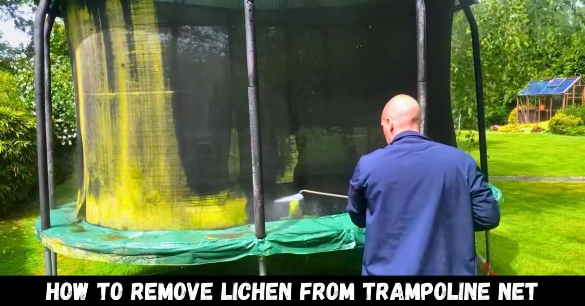 How to Remove Lichen From Trampoline Net
