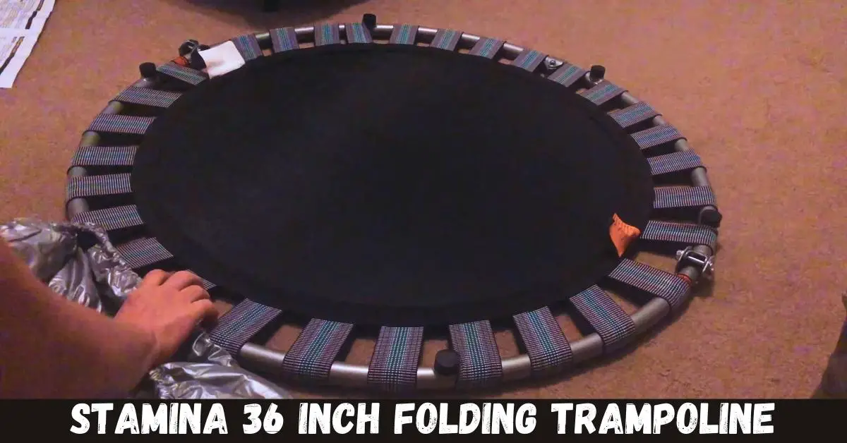 Stamina 36 Inch Folding Trampoline