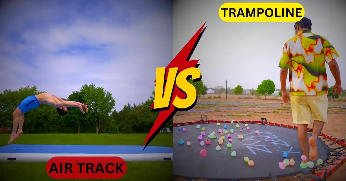 Trampoline vs Air Track